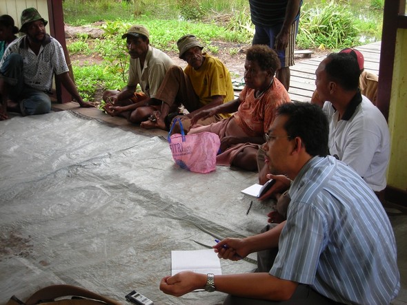 Talking through carbon markets in Papua / Silvia Irawan Taking action in the provinces