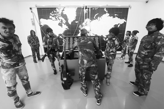 It is never clear exactly what or who Punkasila’s troops are fighting against - Andrius Lipsys murray2